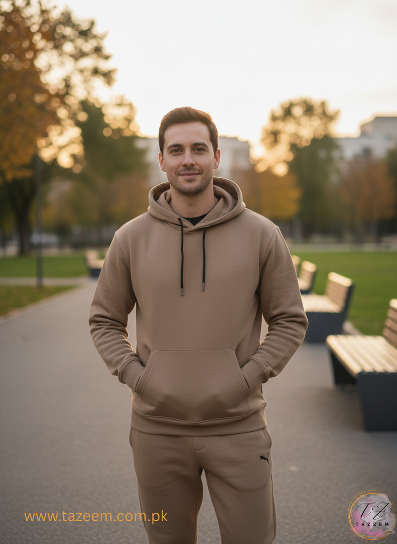 Men's Winter Tracksuit (Cotton Fleece)