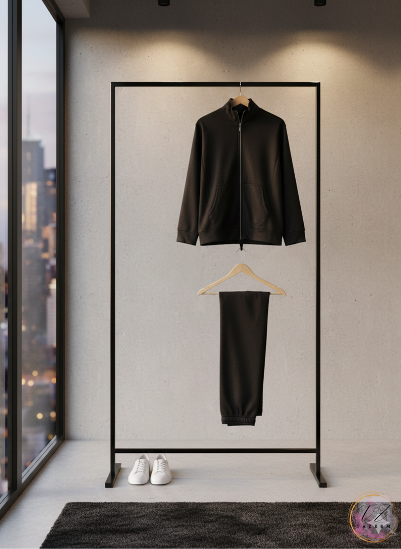 Tazeem Men’s Trendy Full-Sleeve Tracksuit (Dri-FIT Fleece)