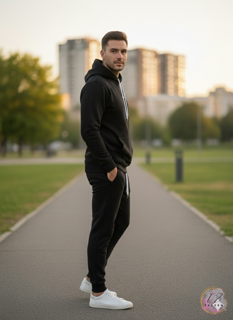 Men's Winter Tracksuit (Cotton Fleece)