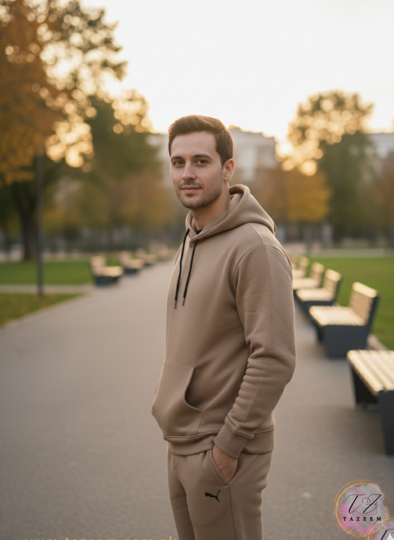 Men's Winter Tracksuit (Cotton Fleece)