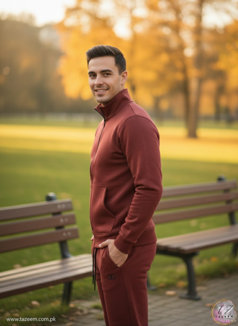Men's Winter Tracksuit (Cotton Fleece)