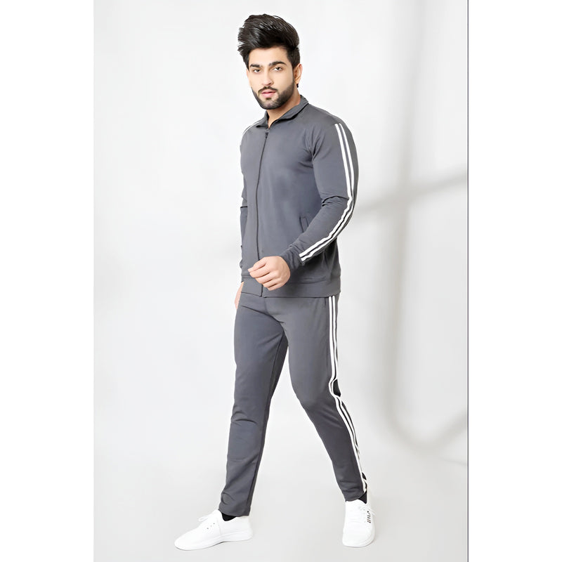 Men’s Trendy Full-Sleeve Tracksuit