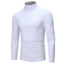 Womens/Mens Winter Warm Long Sleeve High Neck Pullover Top