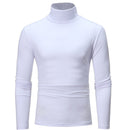 Womens/Mens Winter Warm Long Sleeve High Neck Pullover Top