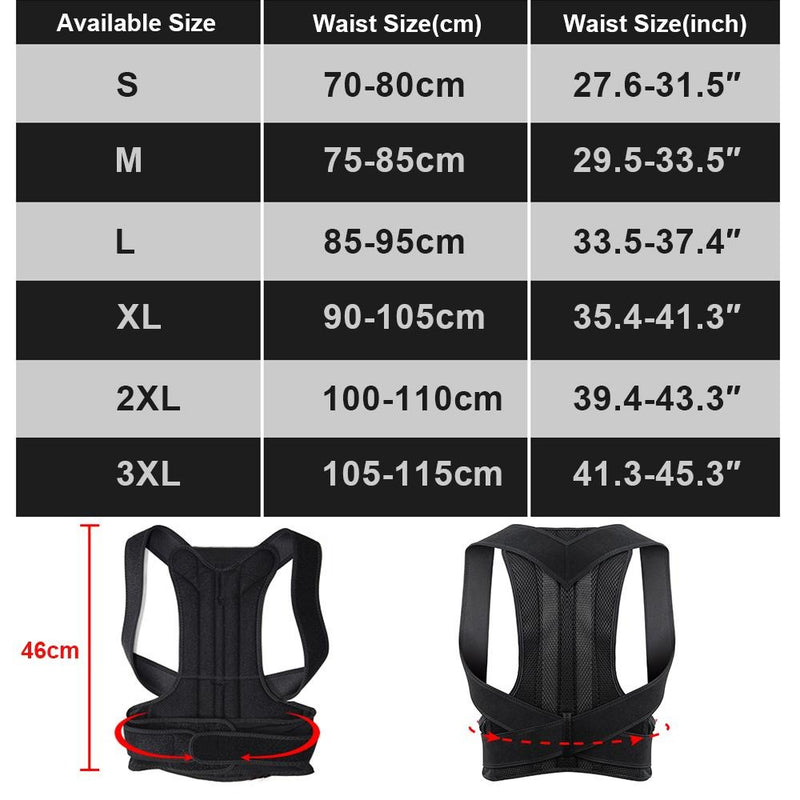 Posture Corrector Back Support Men Women Orthosis Corset Back Brace Postural Correction Belt